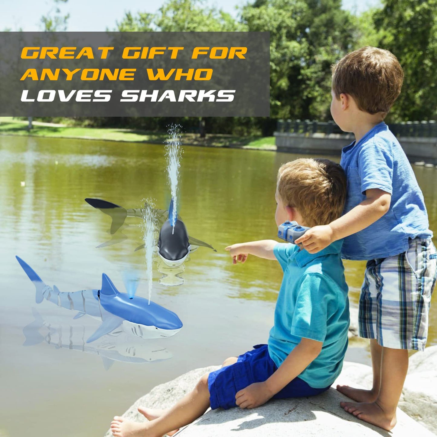 SmartShark™ Remote Controlled Shark